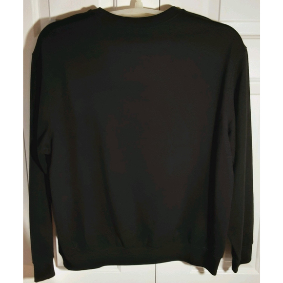 Disney Sweatshirt Womens 2X Black Nightmare Before Christmas Jack Sally Graphic - Picture 3 of 7